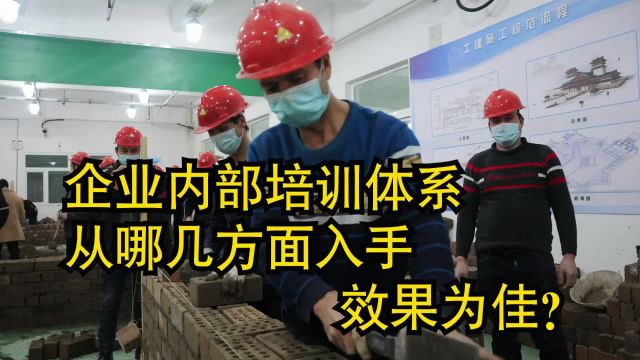 从0开始搭建企业内部培训体系,从哪几方面入手效果为佳?#培训