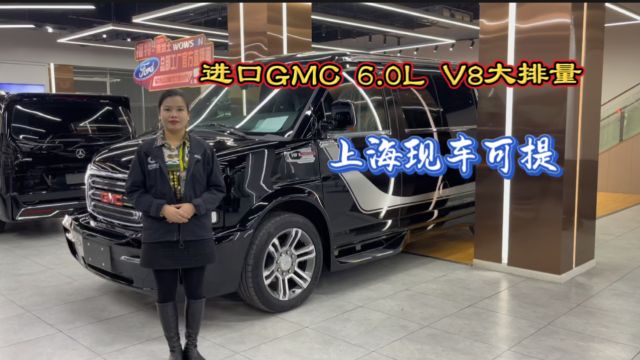 进口GMC6.0的8缸动力,理想大商务车,100多万带回家