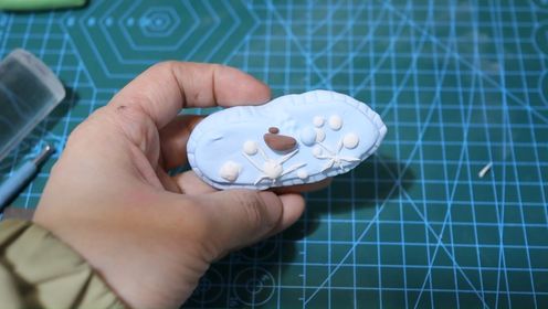 草履虫模型橡皮泥制作