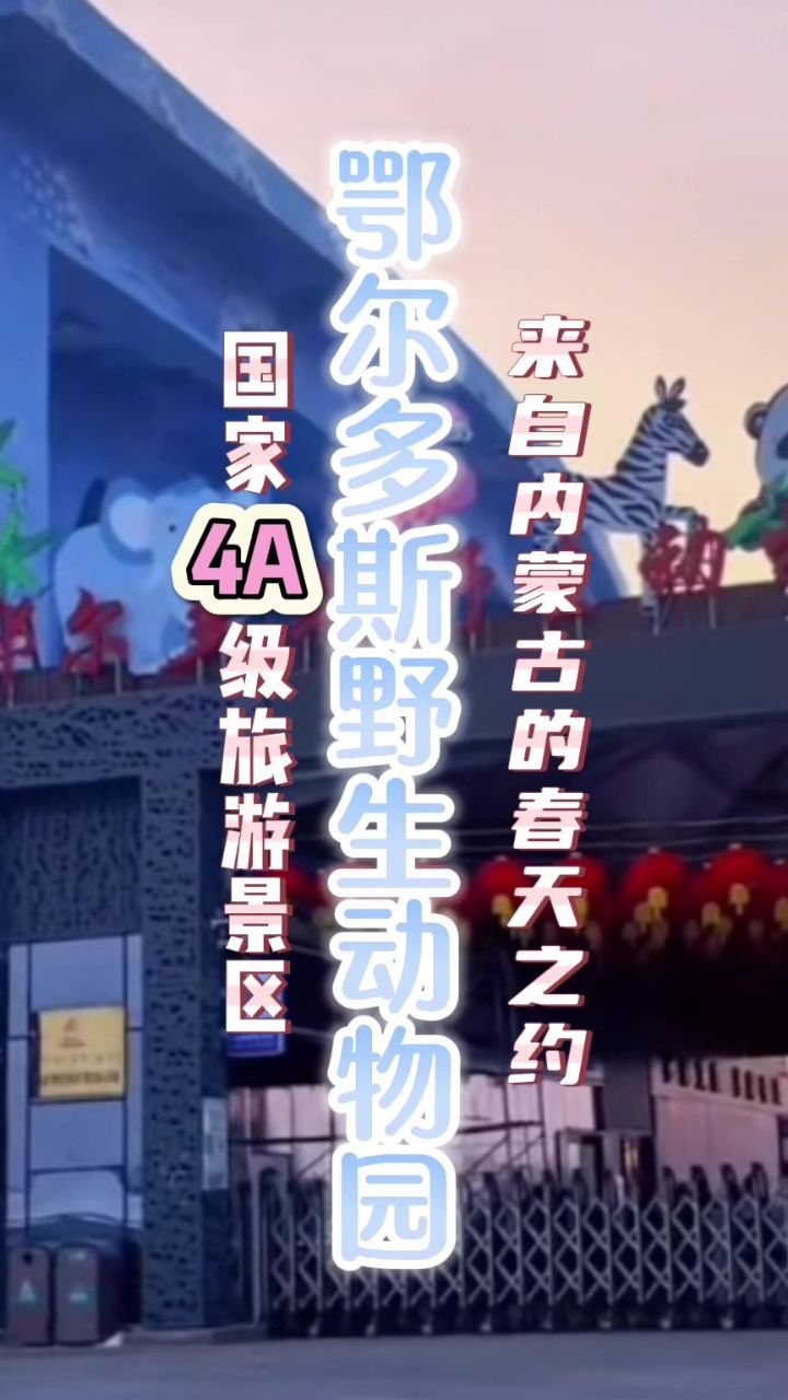 来自内蒙古的春天之约|国家4a级旅游景区——鄂尔多斯野生动物园
