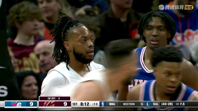 2023/24赛季NBA常规赛：76人 VS 骑士 全场回放