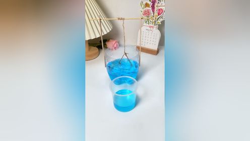 饮料瓶别丢,给孩子做个好玩又简单的手工小水井,可以模拟水井打水上来