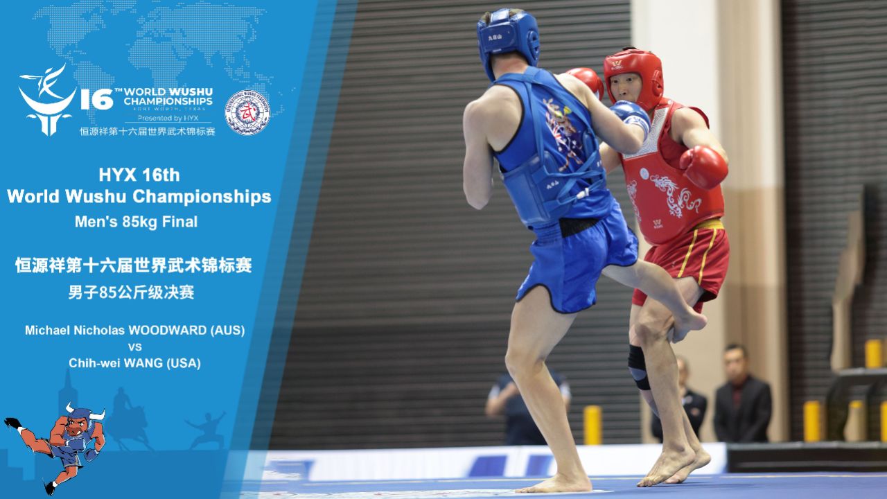 恒源祥第十六届世锦赛散打男子85公斤决赛-中文解说