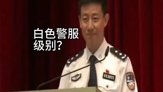 为啥有的警察穿白色衬衫?