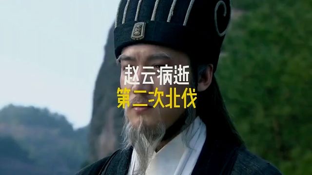 第33集赵云病逝,诸葛亮开始第二次北伐!#汉武大帝 #电视剧解说 #新三国