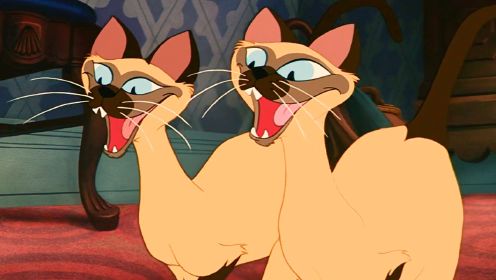 迪士尼电影：这两只猫咪简直坏透了《小姐与流浪汉》