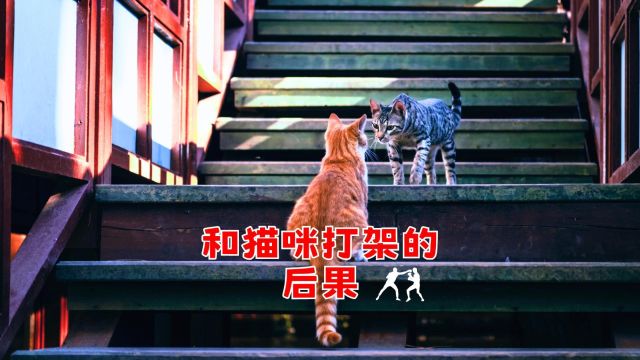 和猫咪打架会有什么后果?