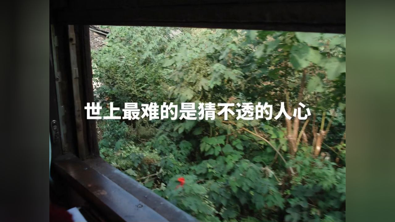 最难猜的是人心