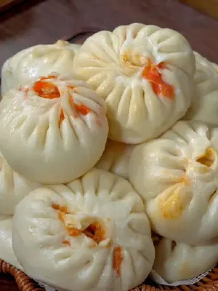 麻辣豆腐包#美食 #妈呀太香了 #包子