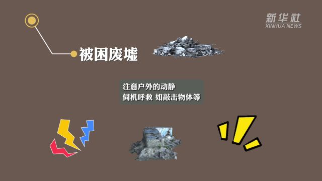 防灾减灾自救知识手册:地震如何应对?