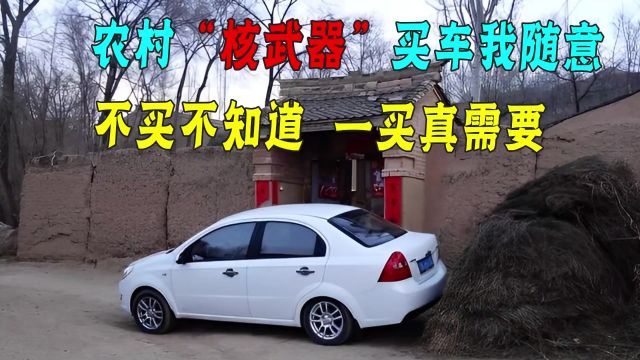 农村为什么越来越多人买车?一年两箱油开不了几次!占地还费钱!