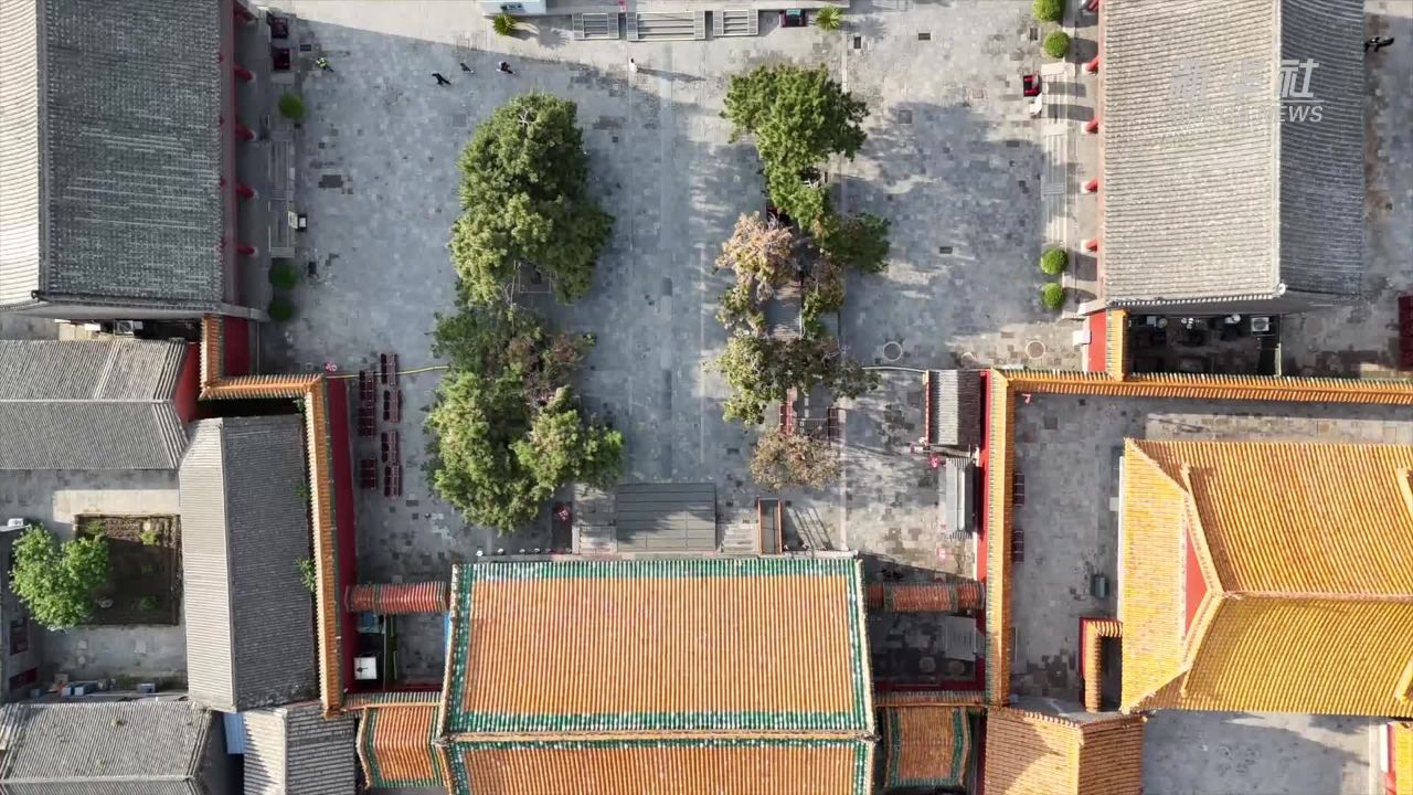 文化中国行|鸟瞰沈阳故宫 感受古韵清风
