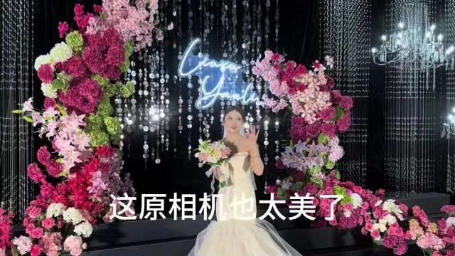 韩式沉浸式婚礼,新娘太美了#新婚现场#韩式婚礼#原相机婚礼