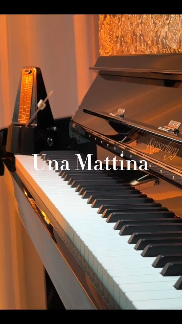 "哪句话让你沉默了很久" #unamattina #触不可及 #钢琴.