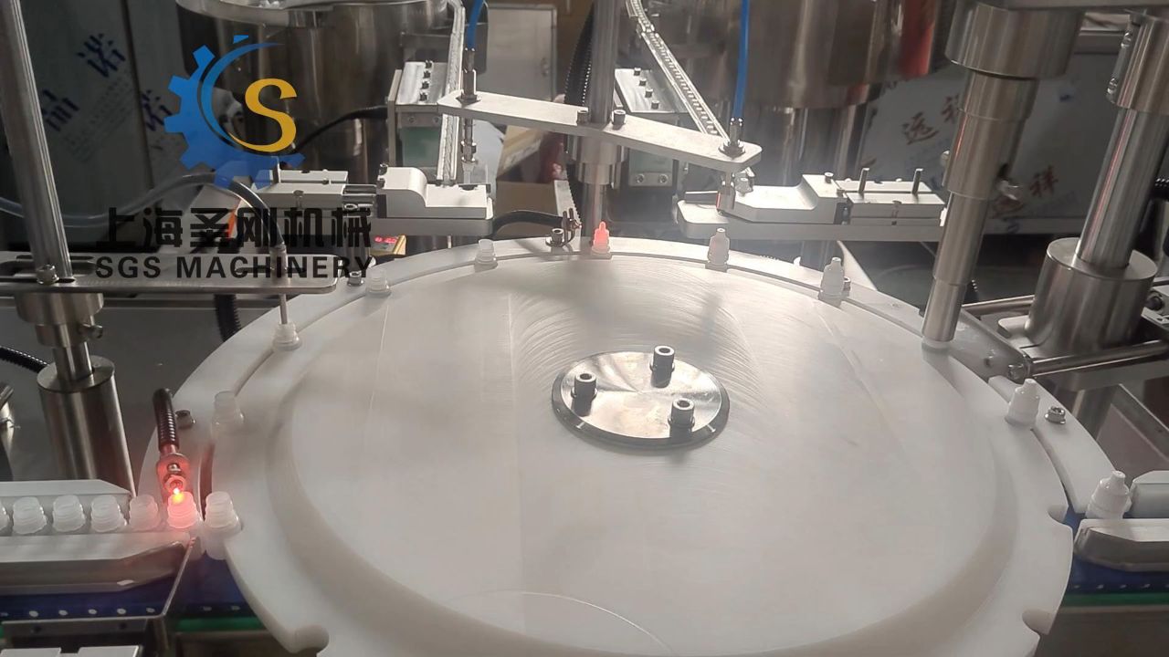 滴眼液理瓶灌装贴标机 眼药水灌装机