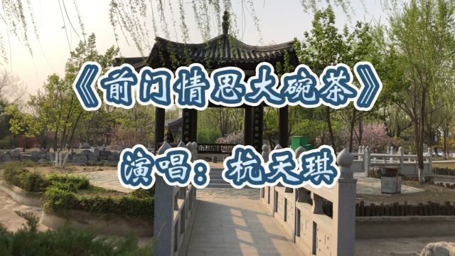 经典歌曲《前门情思大碗茶》,杭天琪演唱