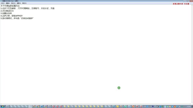 闪臣代理IP设置教程