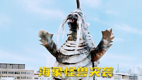 北极海象怪兽突袭城市,塞特队成功将其灭杀,怪兽重生泰罗斩杀!
