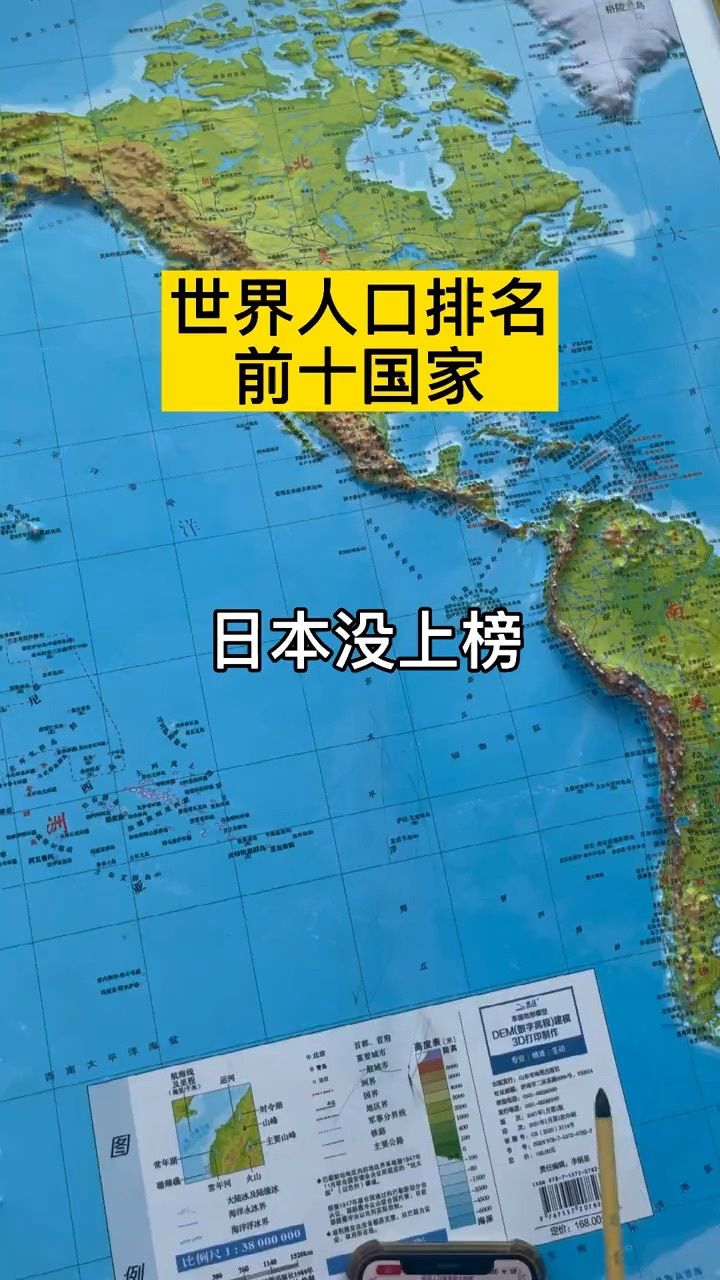 世界人口排名前十国家#人口数量排名 #地理知识
