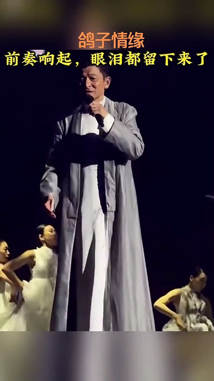 刘德华的经典《鸽子情缘》前奏响起满满回忆