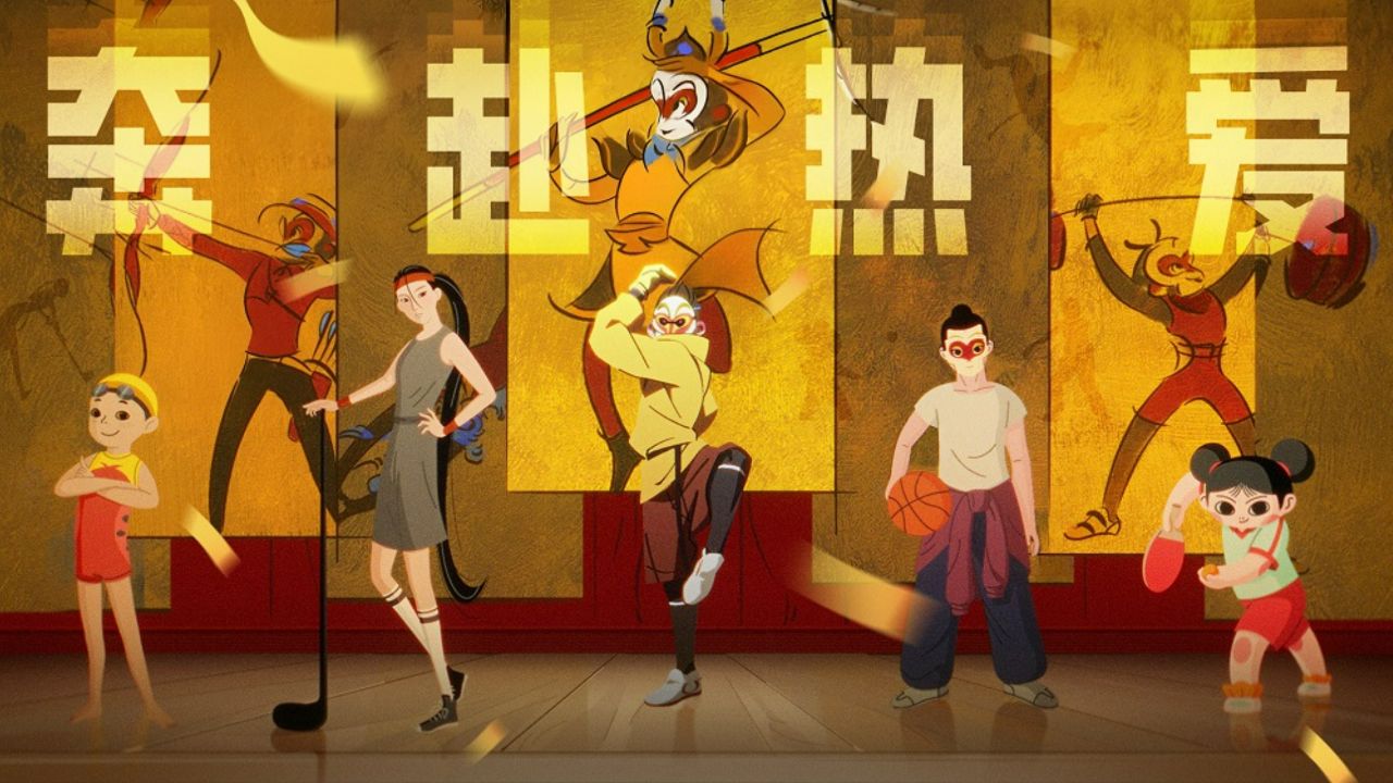 上影元《奔赴热爱》运动主题动画短片上线以国风美学弘扬体育精神_高清1080P在线观看平台_腾讯视频