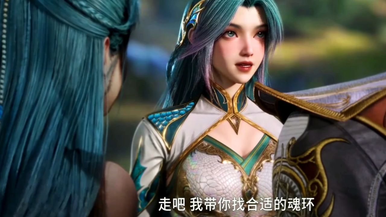 斗罗大陆2绝世唐门：王秋儿抢夺魂环引冬儿不满，霍雨浩却选择相信她_高清1080P在线观看平台_腾讯视频