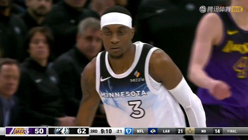 《NBA全场集锦》湖人vs森林狼皓篮球二路解说全场回放