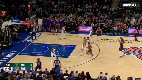 《NBA全场集锦》手感来了拦不住！唐斯弧顶三分一杆进洞