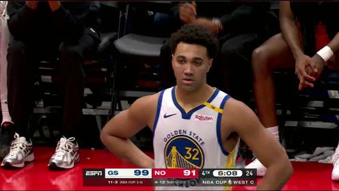 《NBA全场集锦》【回放】NBA杯小组赛：勇士vs鹈鹕英文原声全场回放