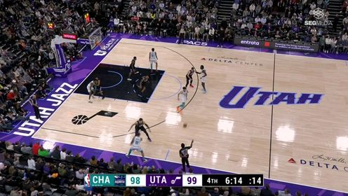 《NBA全场集锦》以彼之道还施彼身 三球外线发炮小乔精准空接连线暴扣