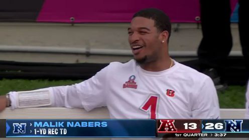 NFL赛事_24/25赛季NFL职业碗腰旗橄榄球对抗赛_【达阵】高夫精准连线内布斯前空翻庆祝接球达阵_高清1080P在线观看平台_腾讯视频