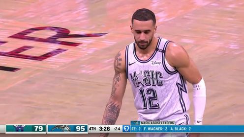 《NBA全场集锦》NBA常规赛：黄蜂vs魔术第4节中文解说回放
