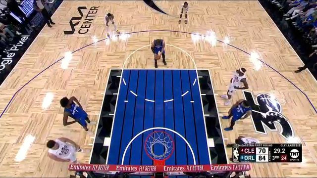 NBA季后赛：骑士vs魔术第3节中文解说回放