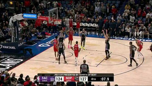 《NBA全场集锦》NBA常规赛：国王vs鹈鹕第4节中文解说回放