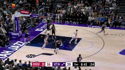 《NBA全场集锦》防不胜防！范弗利特与阿门-汤普森默契传导上篮轻取
