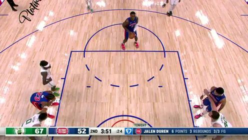 《NBA全场集锦》【回放】凯尔特人vs活塞第2节英文原声回放