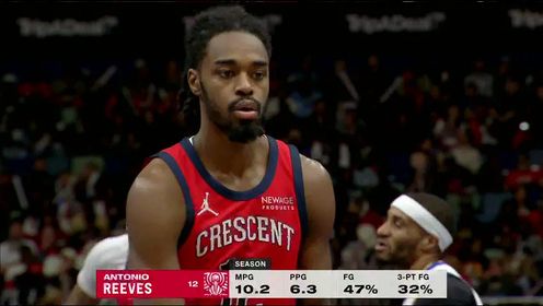 《NBA全场集锦》【回放】NBA杯小组赛：勇士vs鹈鹕第3节英文原声回放