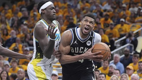 《NBA全场集锦》【纯享】雄鹿vs步行者G1精华回放 步行者6人上双取季后赛开门红