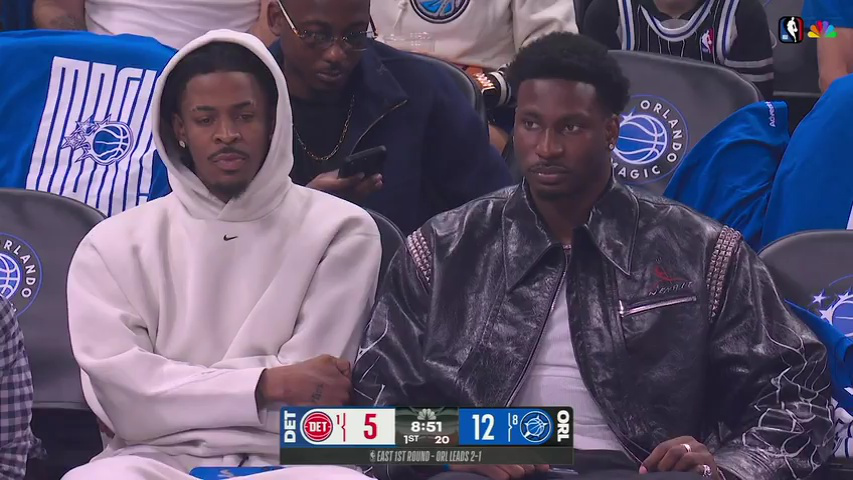 活塞vs魔术第1节英文原声回放