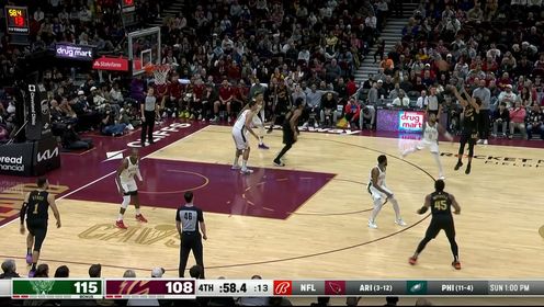 《NBA骑士》一己之力提神续命！波特窒息时刻里突外投率队紧咬比分