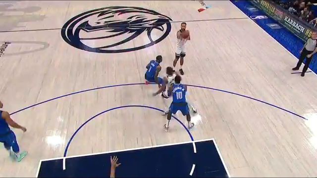 NBA常规赛：森林狼vs独行侠第2节英文原声回放