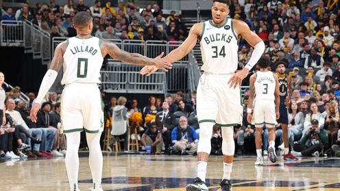 《NBA全场集锦》【原声】雄鹿130-142步行者 哈利伯顿31+12步行者赛季四杀雄鹿