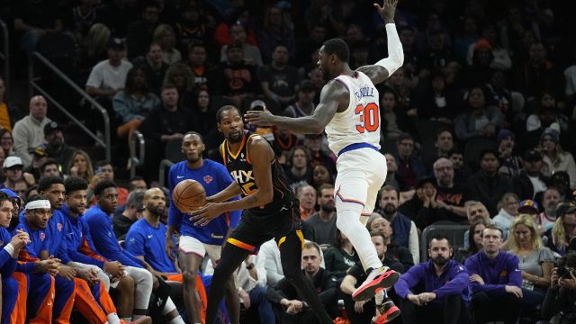 尼克斯139-122太阳 布伦森三分9中9轰下50分创生涯新高