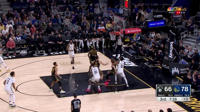 回顾勇士vs篮网过往交战记录 水花兄弟继续客场之旅能否取胜