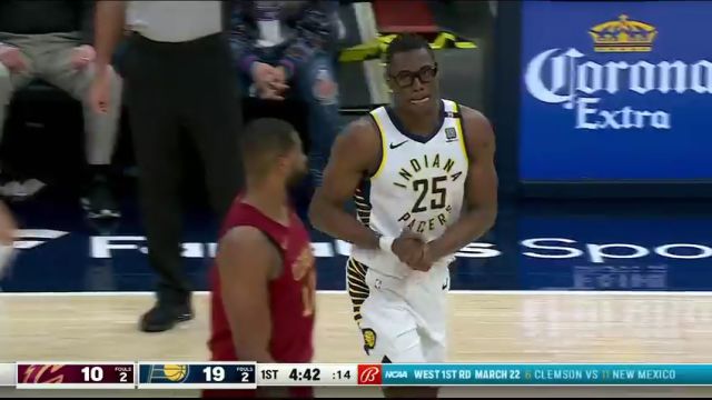 NBA常规赛：骑士vs步行者