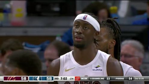 《NBA全场集锦》【回放】骑士vs森林狼第3节中文解说回放