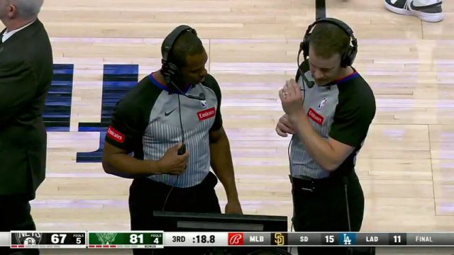 NBA常规赛：篮网vs雄鹿英文原声全场回放