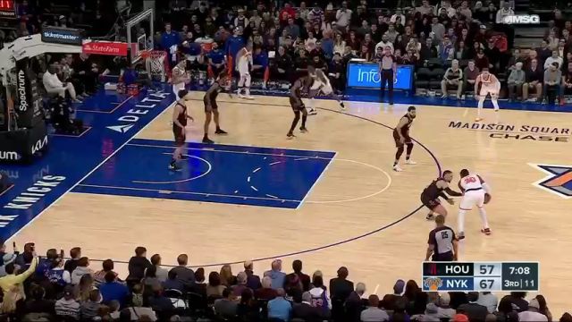 火箭vs尼克斯第3节中文解说回放