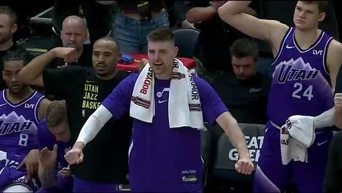 《NBA全场集锦》NBA常规赛：火箭vs爵士英文原声全场回放
