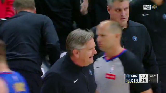 森林狼vs掘金英文原声全场回放